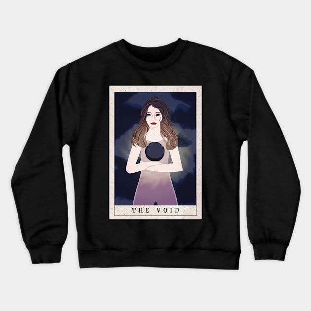 The Void Crewneck Sweatshirt by minniemorrisart